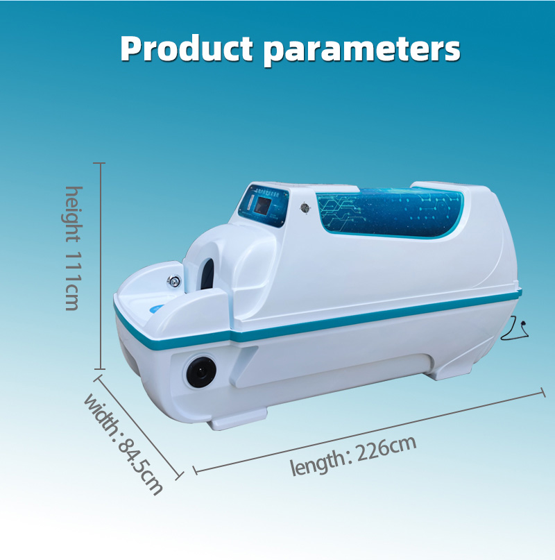 New Sensory Sauna Slimming Space Capsule Light Far Infrared Massage Spa Capsule