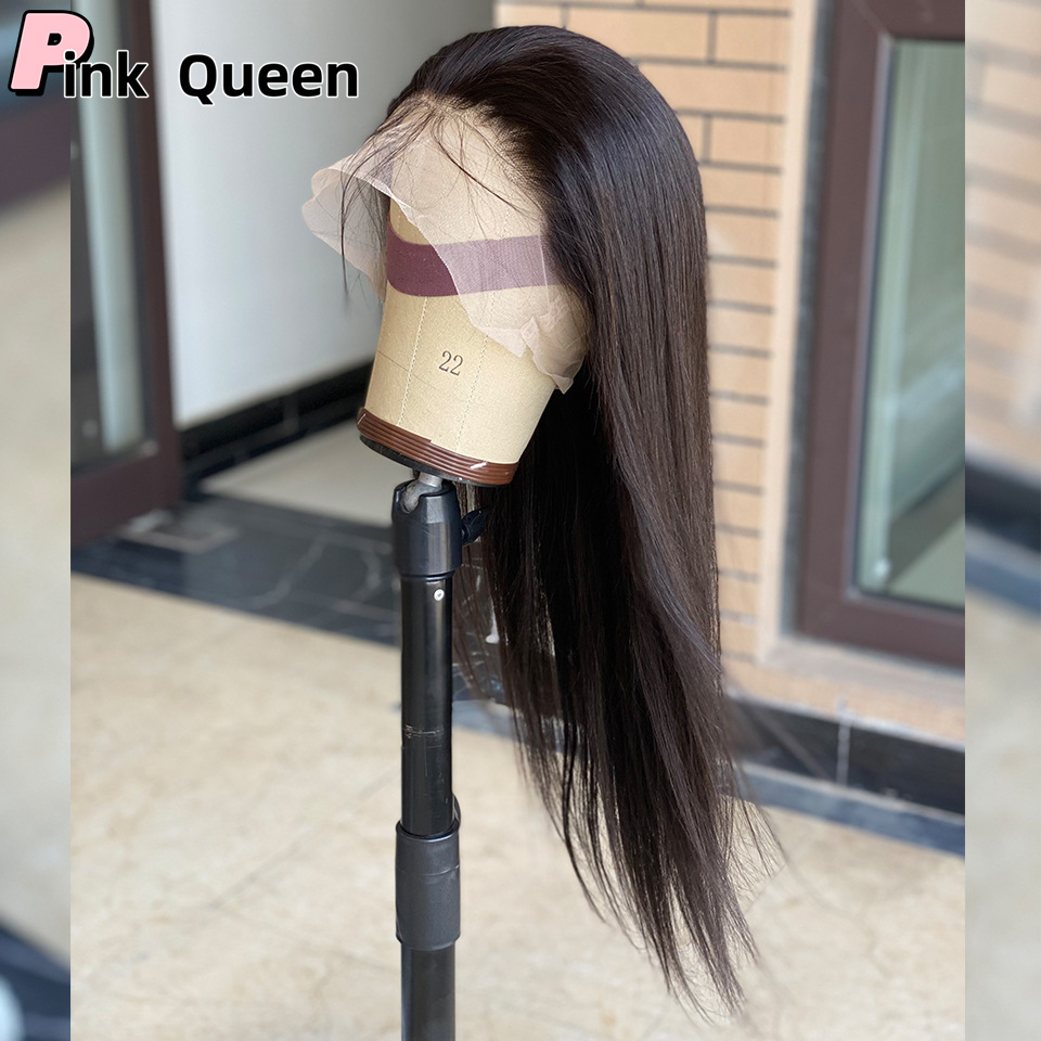 Lace Wigs 360 Full Lace Frontal Human Hair Wigs Straight Hair Natural Color Pre plucked Lace Front Wigs With Baby Hair density 150%