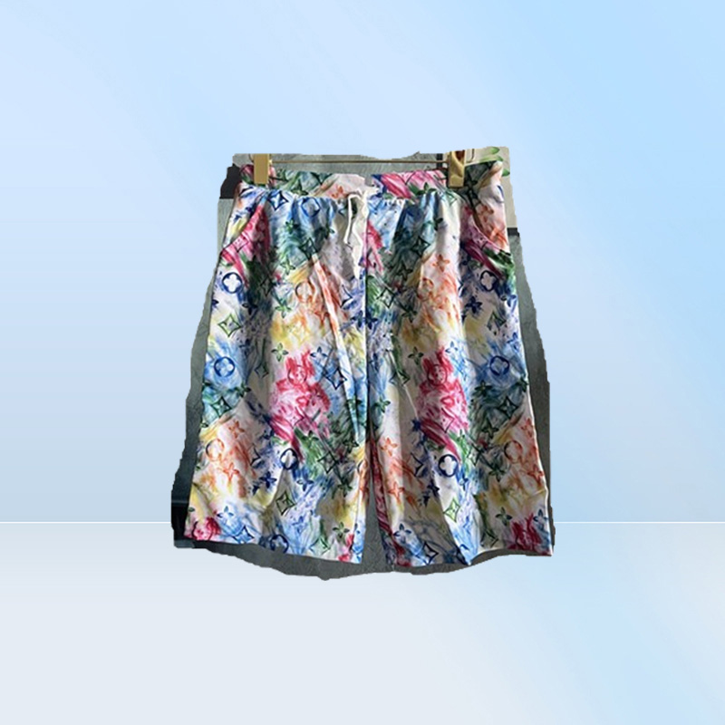 Summer Fashion Shorts designer short Quick Drying SwimWear Printing Board Beach Pants Men Mens Swim Shorts Asia size M3XL 110