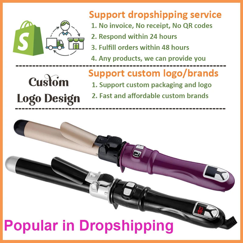 25/28/32mm Ceramic Barrel Hair Curlers Automatic Rotating Curling Iron For Hair Iron Curling Wands Waver Hair Styling Appliances 240430