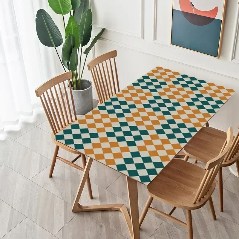 Water-Resistant Round Table Cushion with Vintage Pattern - Ideal for Dining Tables and Desks E5HZ01