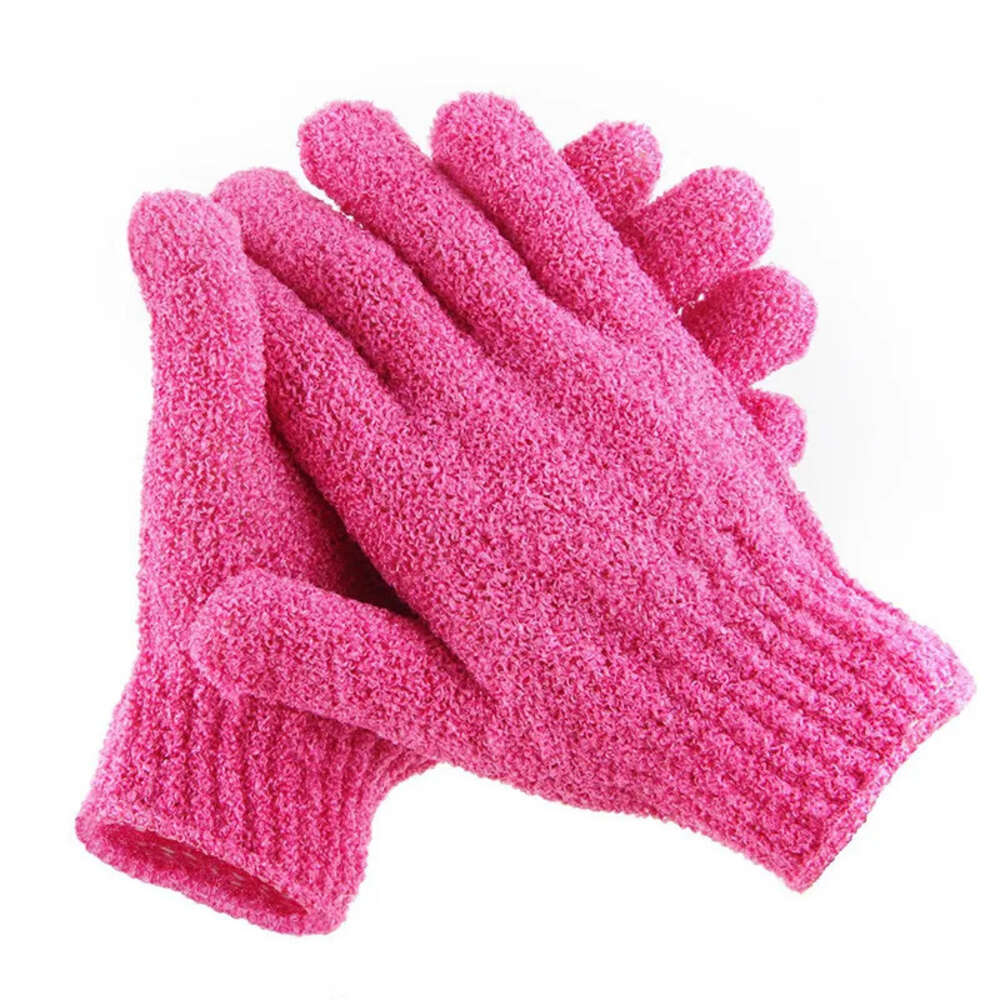 Shower For Scrubbers Exfoliating Gloves Bath Body Massage Double Sided Scrubber Mitts Glove Dead Skin Cell Remover Sponge Wash Skins Moisturizing SPA 