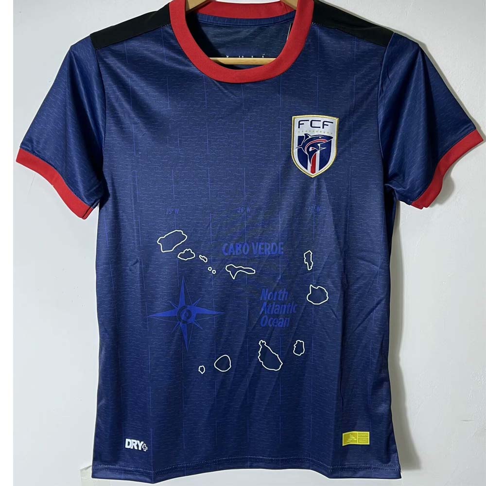 2025 2026 Cape Verde Soccer Jerseys 25 26 Monteiro camisetas de futbol Africa Cup Home Away Third Jovane maillots de foot BEBE Men Kids Football Shirts