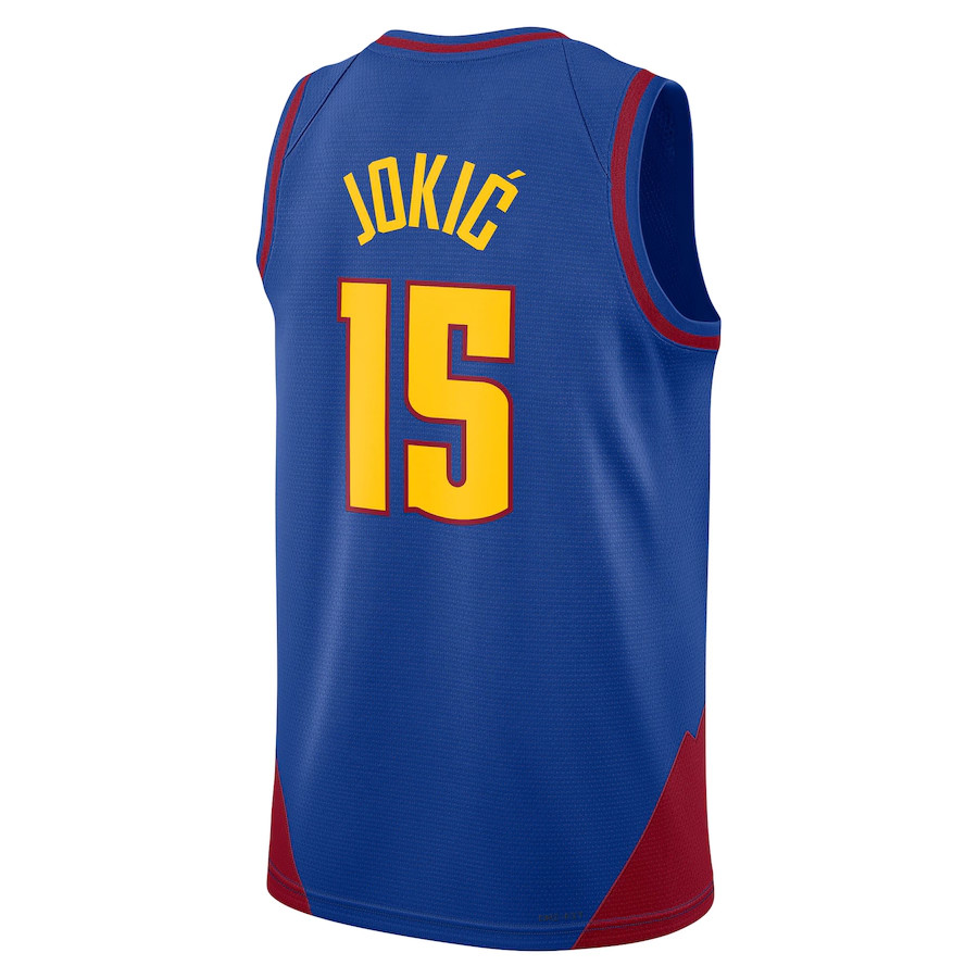 DEN Basketball Jerseys Jokic Nugget Aaron Gordon Jamal Murray Michael Porter jr Russell Westbrook Christian Braun Peyton Watson Dario Saric Custom Cit