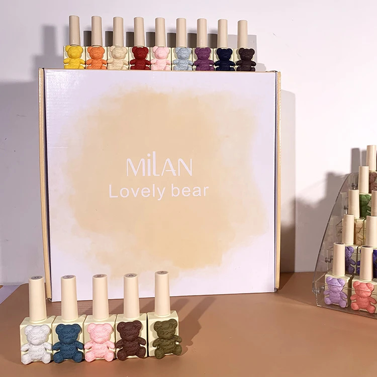 Bear 60 Colors Gel Nail Polish Set Easy Soak Off 15 ml Kit Salon Profession 240430
