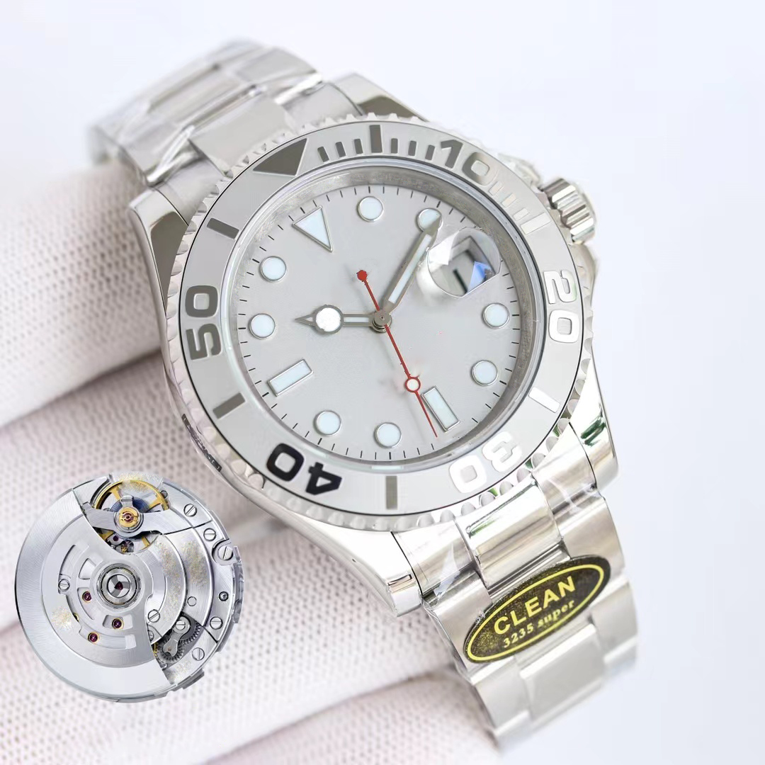 new 2024 Top men luxury watch 3235 automatic mechanical movement with box NFC card serial number card Sapphire mirror watch 904L material watches with logo