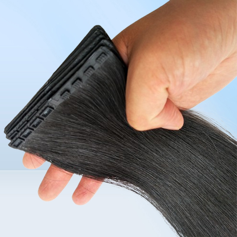 Tape In Hair Extension Button Hair Clip Snap For Skin Weft Hair Extensions 100Piecespack BlackWhite