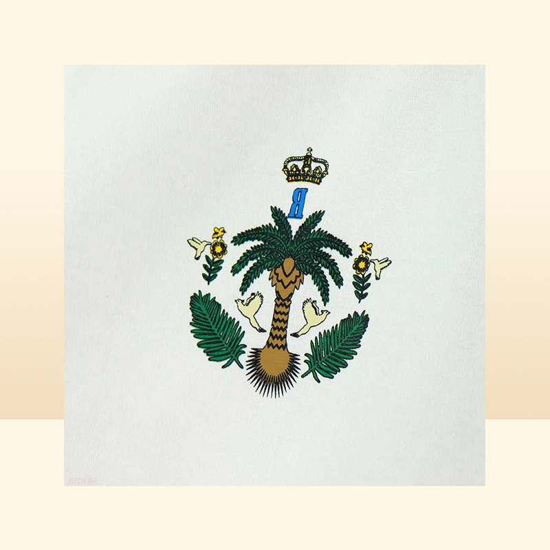 Casual Short Sleeve Fashion Loose Men Women Coconut Tree Printing Cotton t Shirt High Quality Top Tee