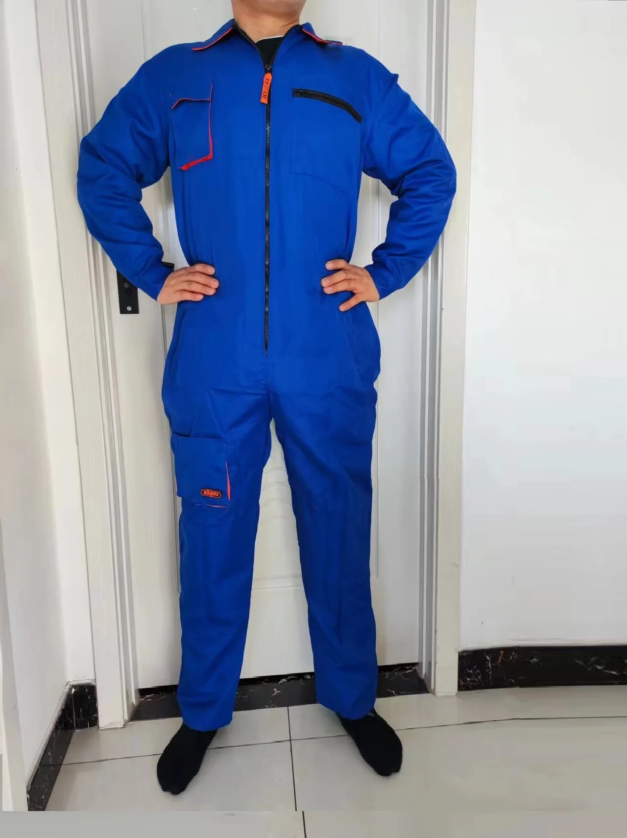 Work Overall Uniform Men Women Working Coveralls Welding Suit Car Repair Workshop Mechanical Uniform Work Clothes Warehouse Suit 240513