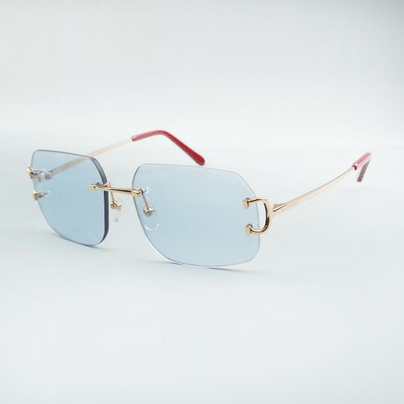 factory direct luxury designer sunglasses 4193820 simple classical claw metal ultra light sunglasses free shipping