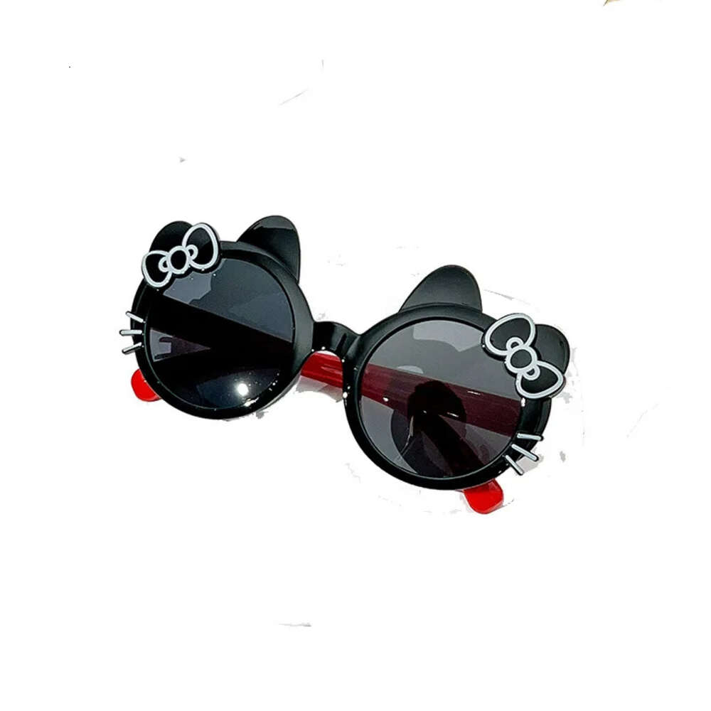 Children's Lovely Sunglasses Baby's New Bow Fashion Sunvisor Sun Glasses Summer Girl Cat Kitty Eyewear Kids Cute Oculos