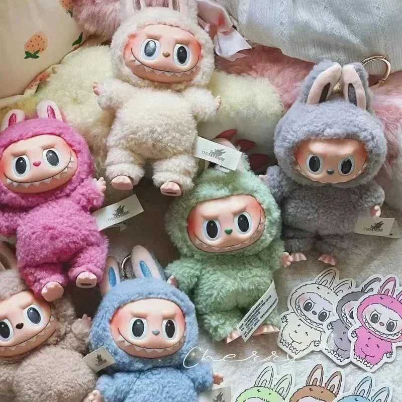 labubu The Monsters Labubus plush toy Bd Cardiac Arone Mysterious Surprise Box Model Bag Keychain Gift Childrens Toys Lisa's same style labubu do