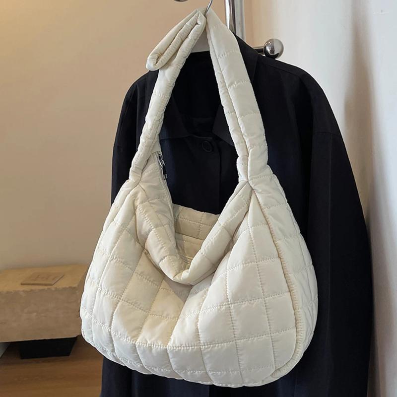 Puffy Crossbody Sling Bags Women's Lightweight Quilted Shoulder - Casual Slouchy Hobo Bag For Shopping & Daily Use New Free Delivery Designer Bag