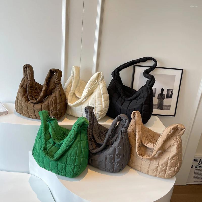 Puffy Crossbody Sling Bags Women's Lightweight Quilted Shoulder - Casual Slouchy Hobo Bag For Shopping & Daily Use New Free Delivery Designer Bag