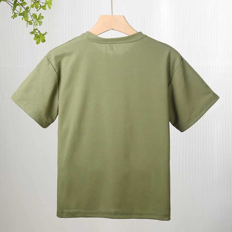 Clothing Sets Summer Youth Boys Clothing Children Girls Letter Printed T-shirt and Shorts Set Childrens Top WX