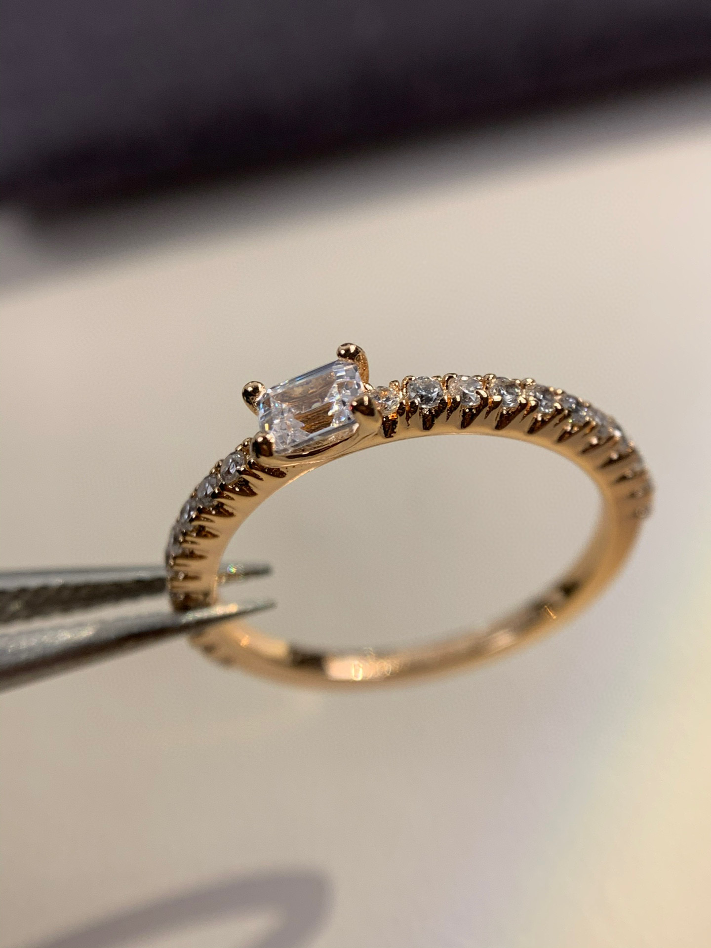 Love Eternity Micro Pave Moissanite Dia 100% Original sterling sier Wedding band Rings for Women Men Promise JewelryFashion Ring