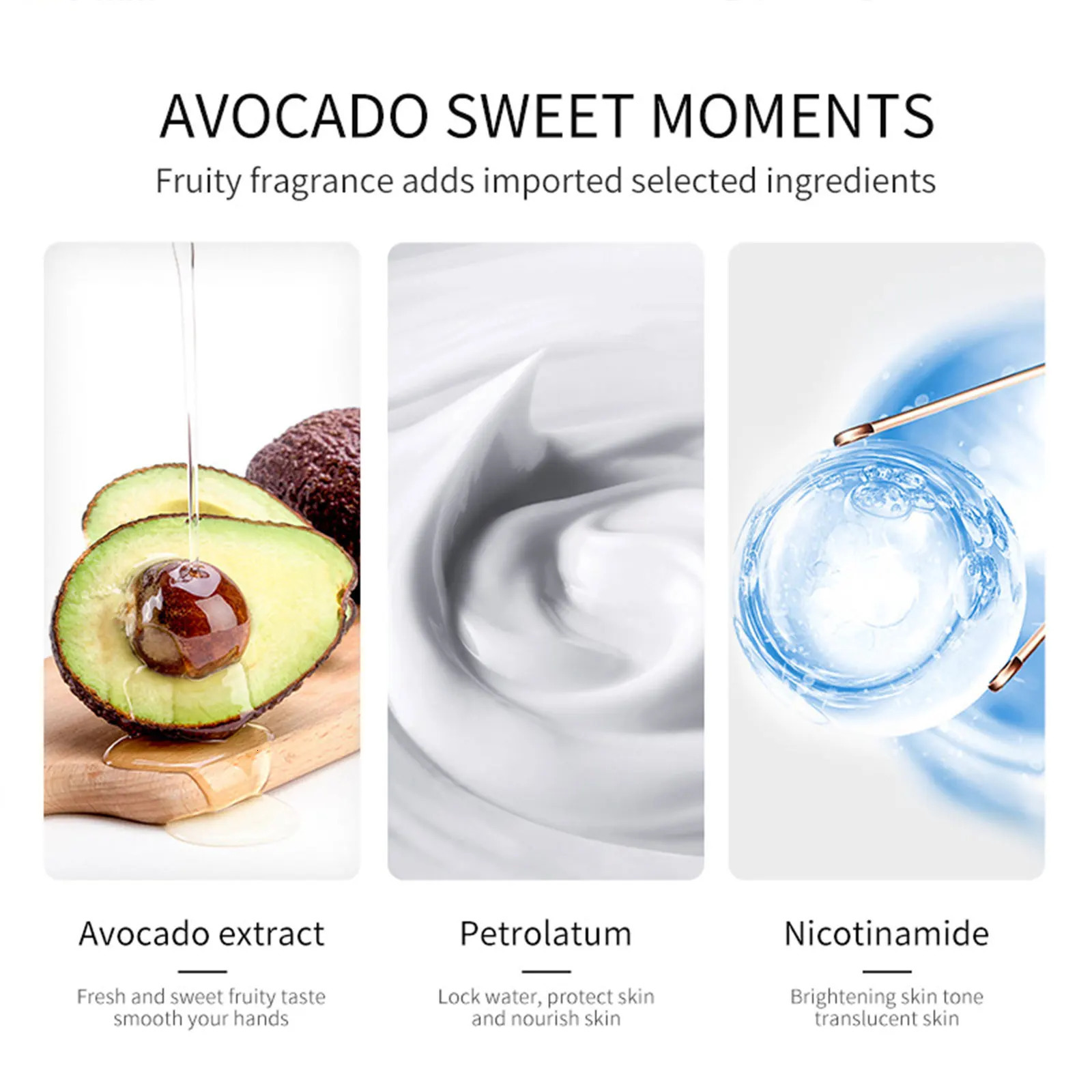 30g Plant Extract Hand Cream Moisturizing Hand Cream Anti-crack Hydrating Skin Care Rose Chamomile Sakura Olives Hand Cream 240517