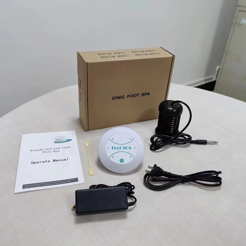 Foot Detox Ionic Spa Machine Detoxifier Mini Bath Without Basin For Home Use Massage To Relax 240513