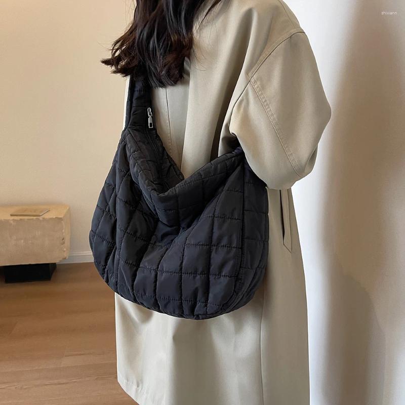 Puffy Crossbody Sling Bags Women's Lightweight Quilted Shoulder - Casual Slouchy Hobo Bag For Shopping & Daily Use New Free Delivery Designer Bag