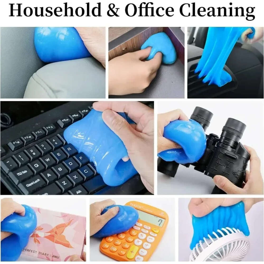 New Car Detail Tool Cleaning Gel Cars Interior Putty Cleaner Keyboard Notebook Reusable Gels Magic Clean