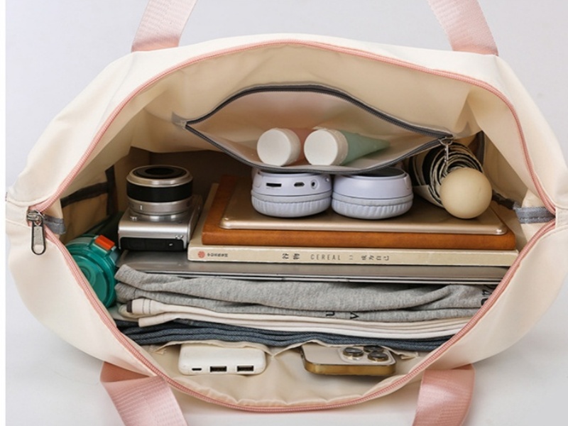 LLLM Multifunction Nylon Storage Bag Large Duffel Bags Backpack Unisex Travel Bag Waterproof Casual Beach Sports Luggage Bags 5 Colors With tags