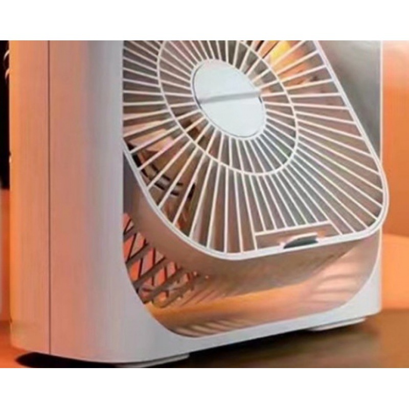 Mini Air Conditioner Air Cooler Water Cooling Spray Fan Portable USB Desktop Humidification Fan Small Queit Free Rotation Air Cooling Fan For Home Off