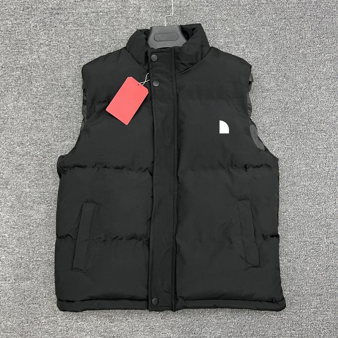 Men's Winter Vest Cotton Jacket Thickened Insulation Outdoor Sports Coat Women's Solid Color Vest Sleeveless Jacket