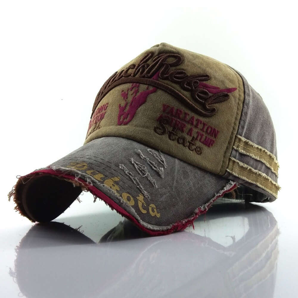 Duck Tongue Made Old Bull Head Washed Sunshade New Men's and Women's Baseball Hat Sunscreen H517-11.41