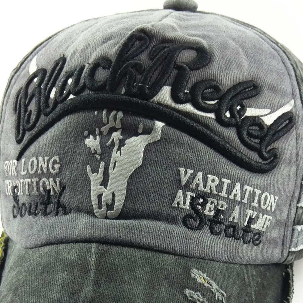 Duck Tongue Made Old Bull Head Washed Sunshade New Men's and Women's Baseball Hat Sunscreen H517-11.41