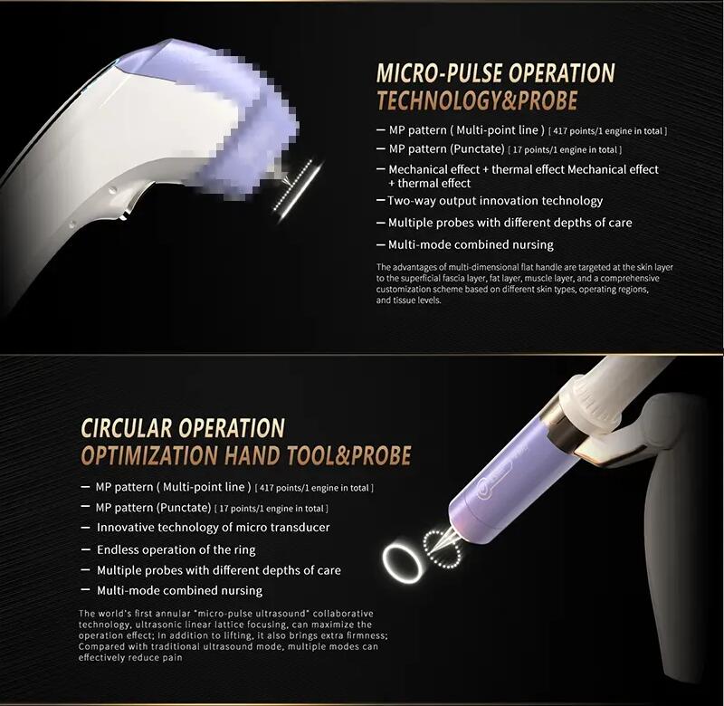 FDA approval 9D Hifu Lift Facial Anti-Wrinkle Ultra Ultrasonic body slimming skin tightening wrinkles removal skin lift resurfacing erase signs beauty