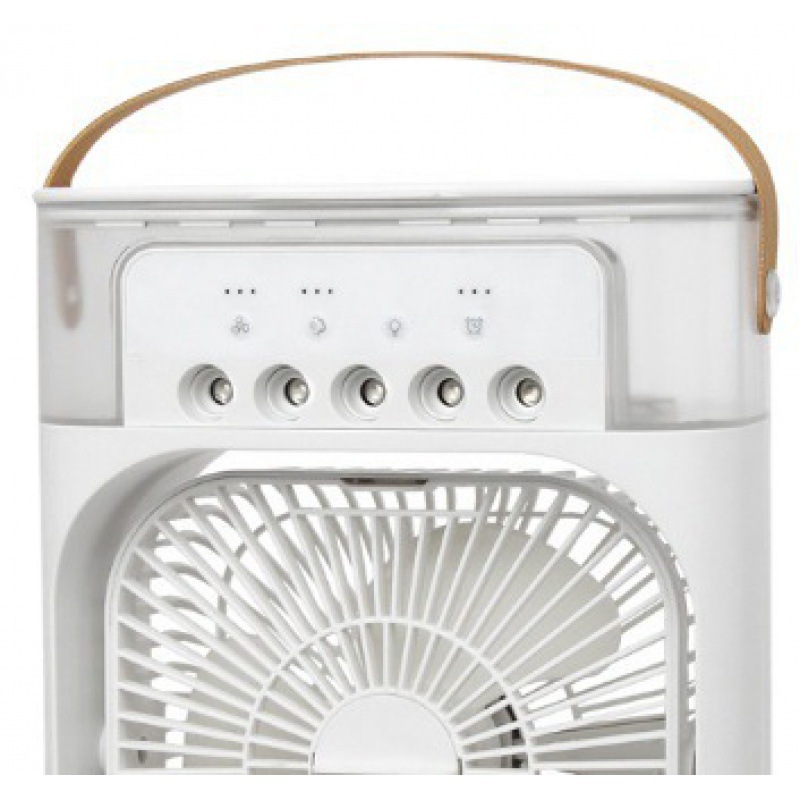 Mini Air Conditioner Air Cooler Water Cooling Spray Fan Portable USB Desktop Humidification Fan Small Queit Free Rotation Air Cooling Fan For Home Off