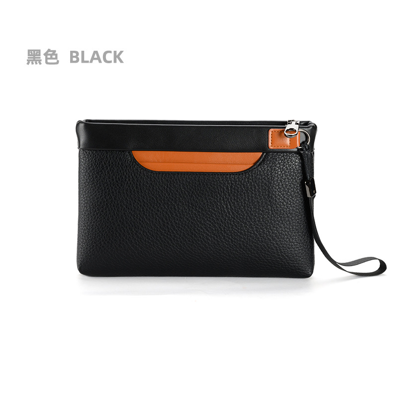 2024 New Business Men's Handheld Bag Large Capacity Handheld Bag Men's Long Wallet Hot Selling Wallet