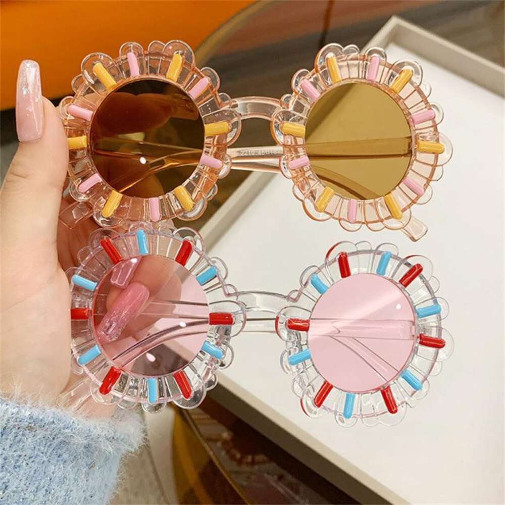 Retro Kids Fashion Square Children Sunglasses Boy Girl Stylish Goggles Baby Student Eyeglasses Party Eyewear UV400