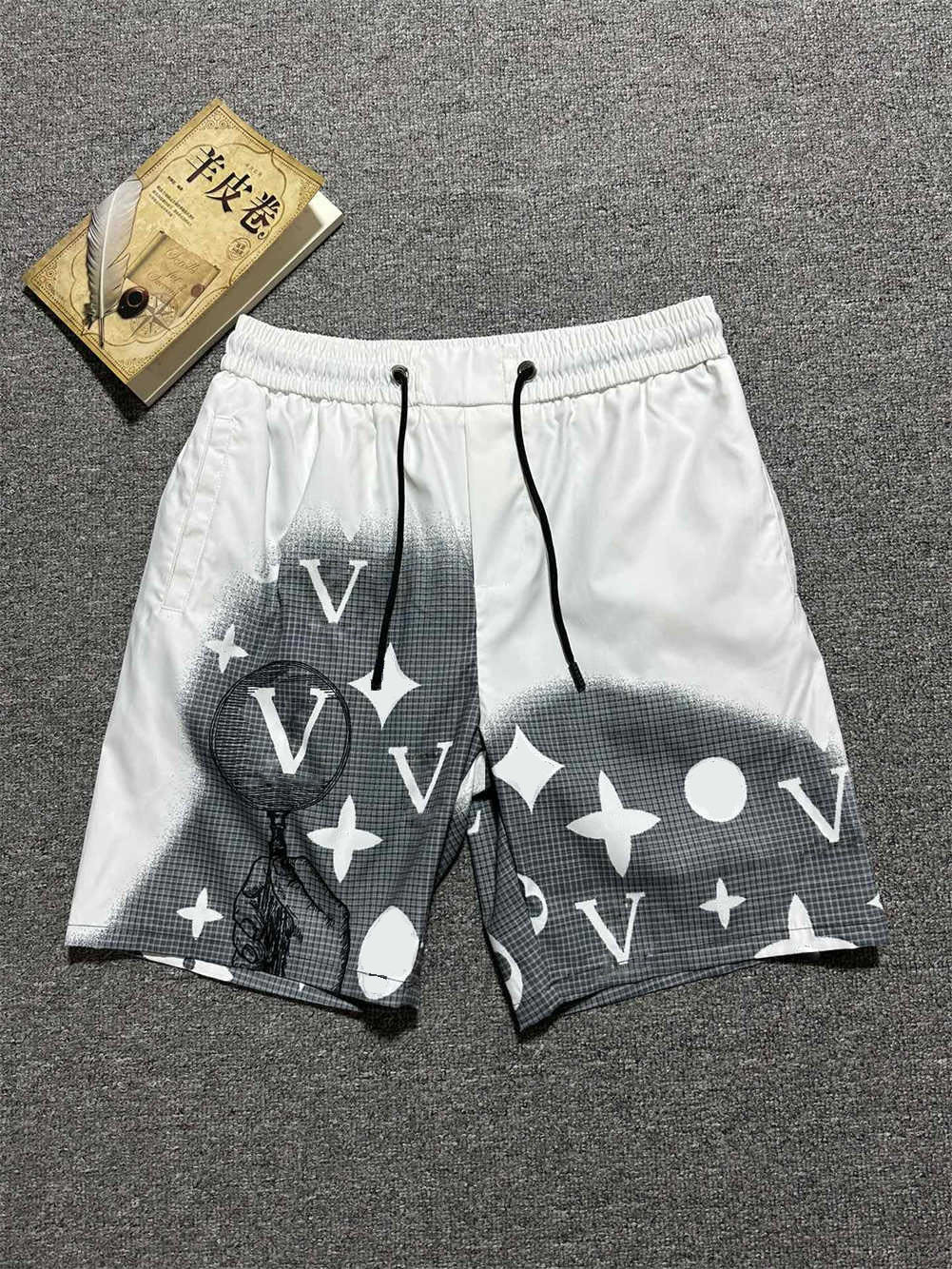 Luxury Summer Men's Shorts hip hop Mens BeachPants With Shorts Camouflage Fashion Designer Pants Letters Knee Length Loose Pant M-3XL
