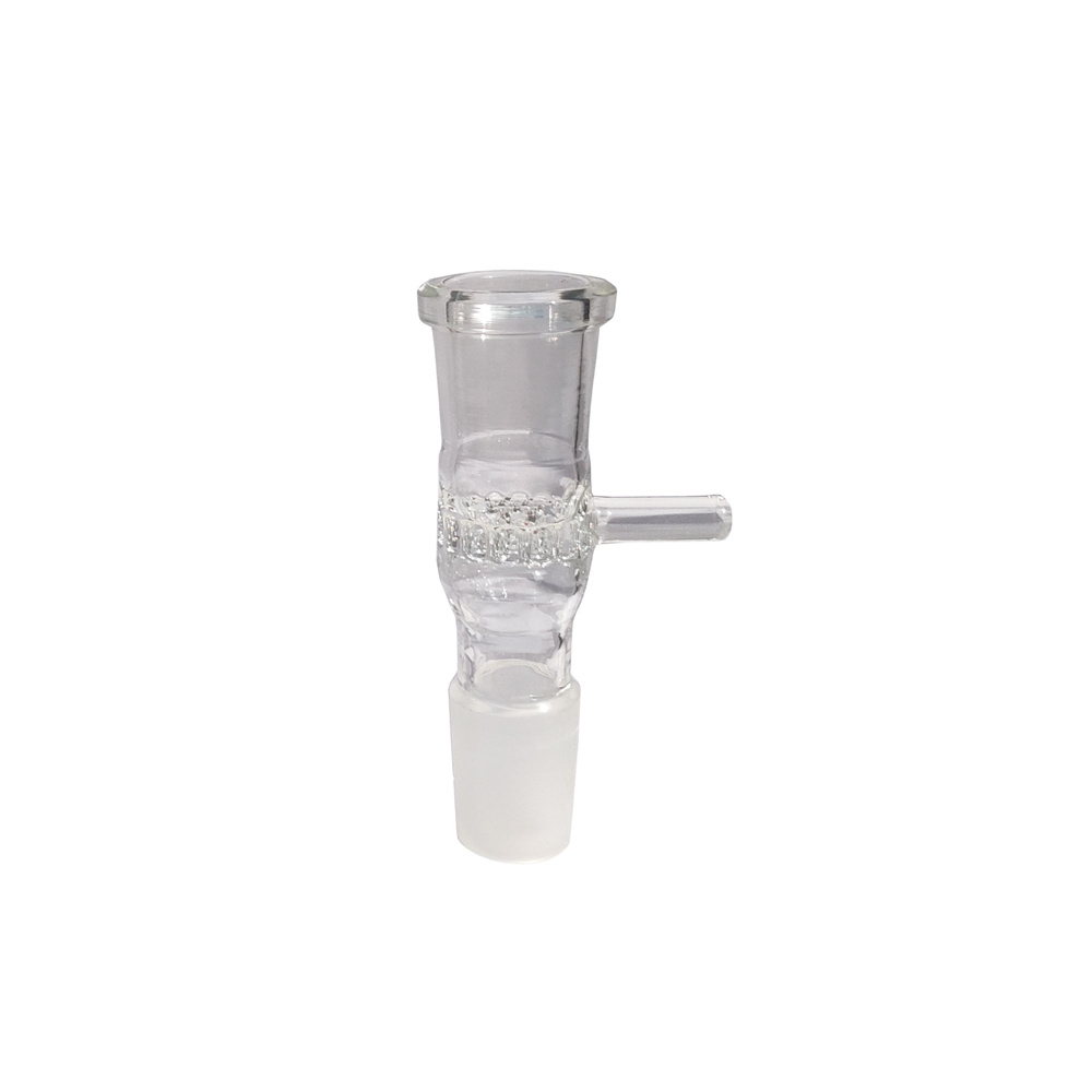 14/18mm Male To 18mm Female Tiodw Glass Bowl Attachment with Handle Include 50pcs 304 Stainless Steel Screen
