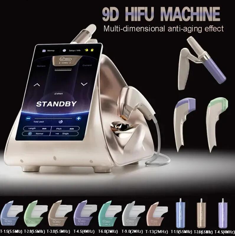 2024 NEW 9D Hifu Lift Facial Anti-Wrinkle Ultra Ultrasonic body slimming skin tightening wrinkles removal skin lift resurfacing erase signs of aging m