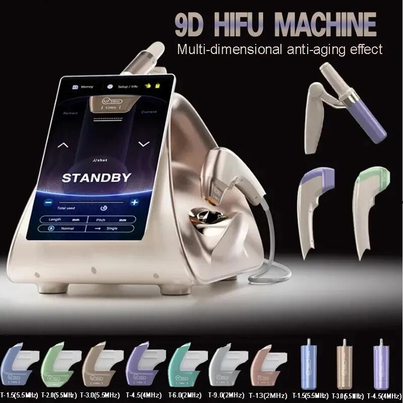 New TT 9D hifu body slimming skin tightening wrinkles removal skin lift HIFU Ultrasound Face Eyelid Face Lift shape Facial Lifting face care beauty ma