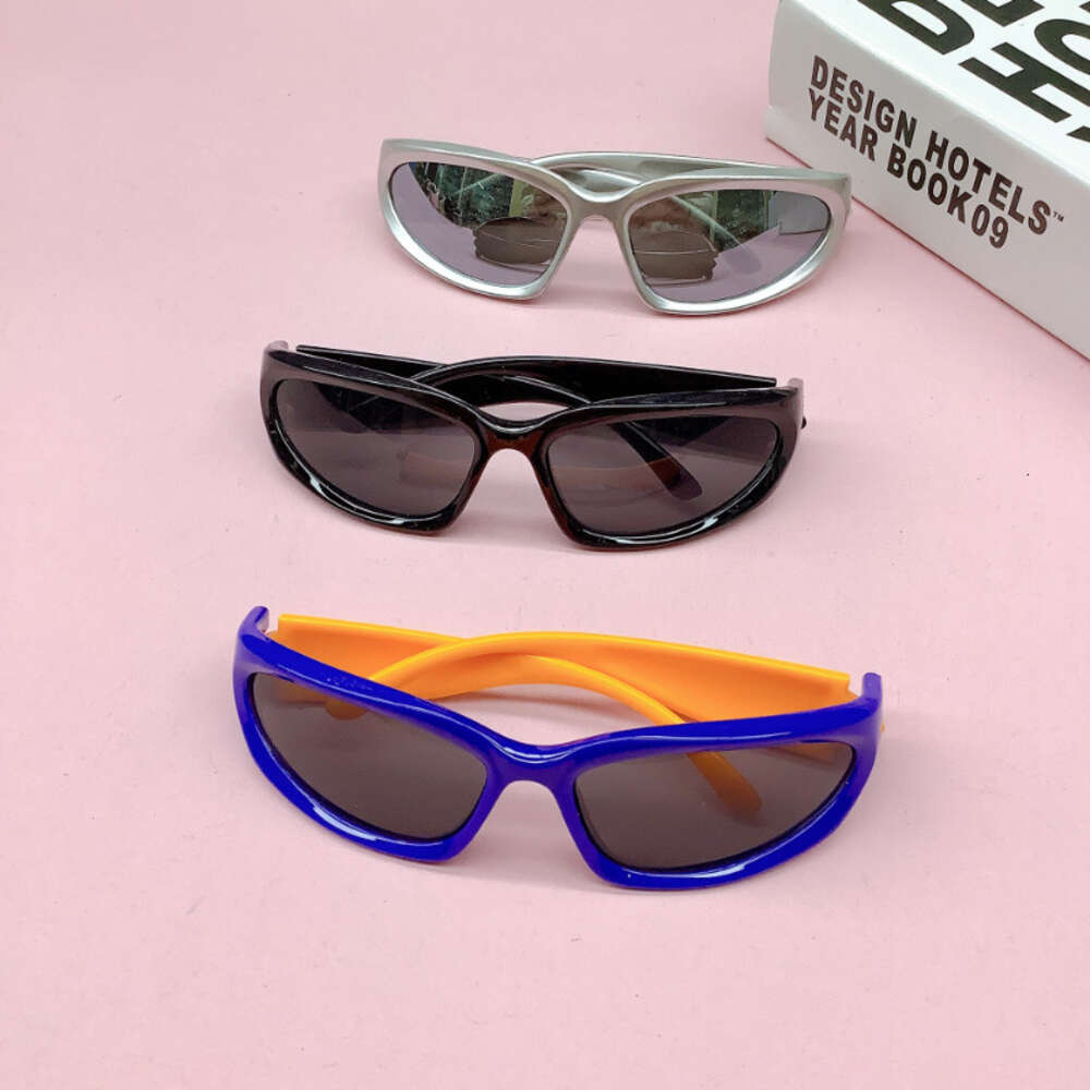 New Children's Oval Form Sunglasses Boys' Outdoor Sports Protection Sun Glasses Boy Pilot Shading Eyewear UV400 Oculos De Sol