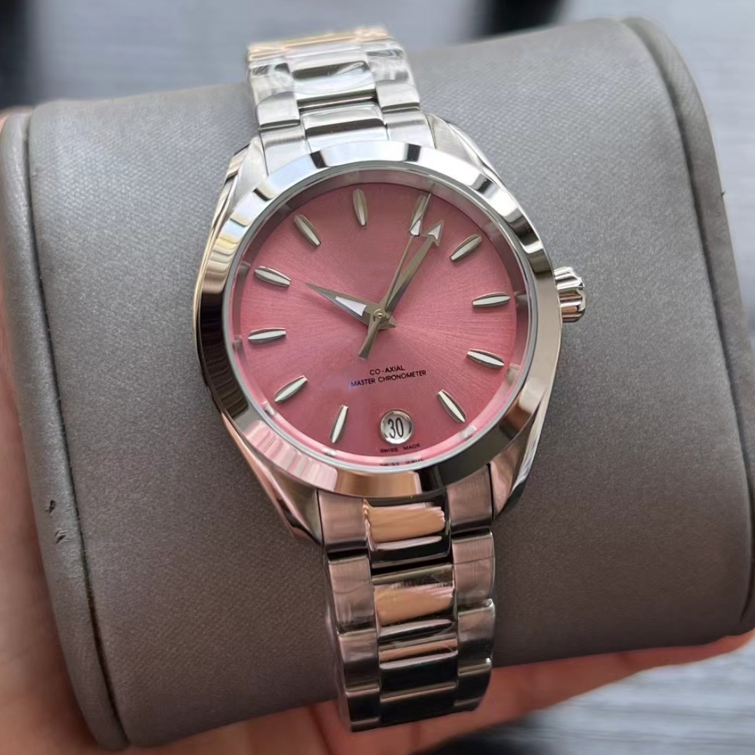 Authentic Luxury watches women's mechanical watch 34mm size Designer style women's watches with calendar function