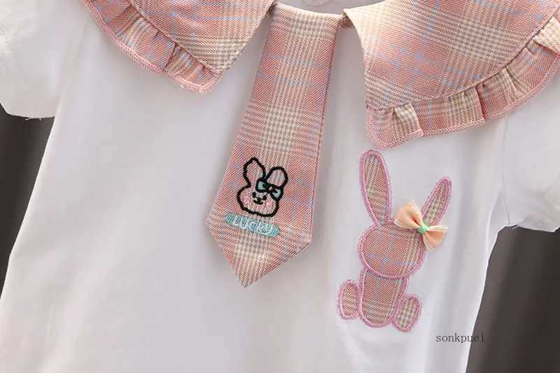 Clothing Sets New baby summer newborn childrens clothing 2 pieces/set girls and boys short sleeved cartoon shirt shorts track and field clothes 0-5 ye