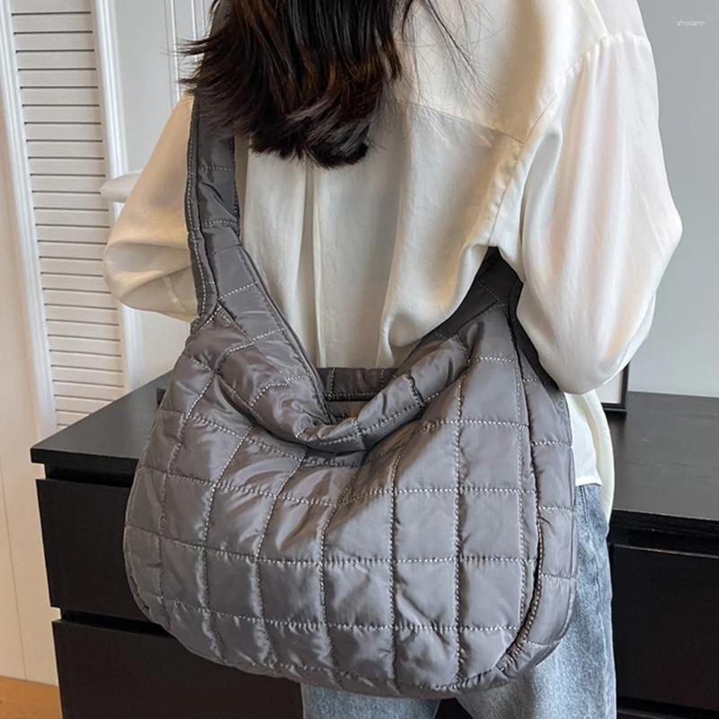 Puffy Crossbody Sling Bags Women's Lightweight Quilted Shoulder - Casual Slouchy Hobo Bag For Shopping & Daily Use New Free Delivery Designer Bag