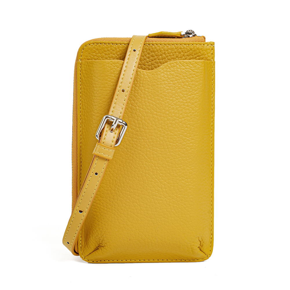 women's shoulder mobile phone mini bag genuine leather purse crossbody handbag luxury design bag mens wallet coin purse high quality 12 colors