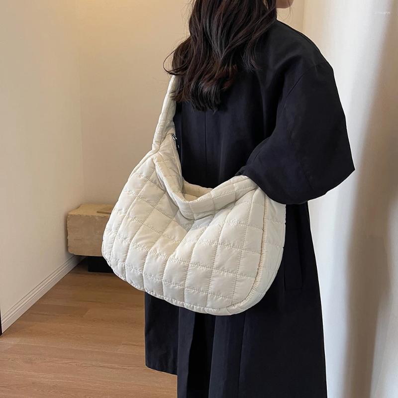 Puffy Crossbody Sling Bags Women's Lightweight Quilted Shoulder - Casual Slouchy Hobo Bag For Shopping & Daily Use New Free Delivery Designer Bag