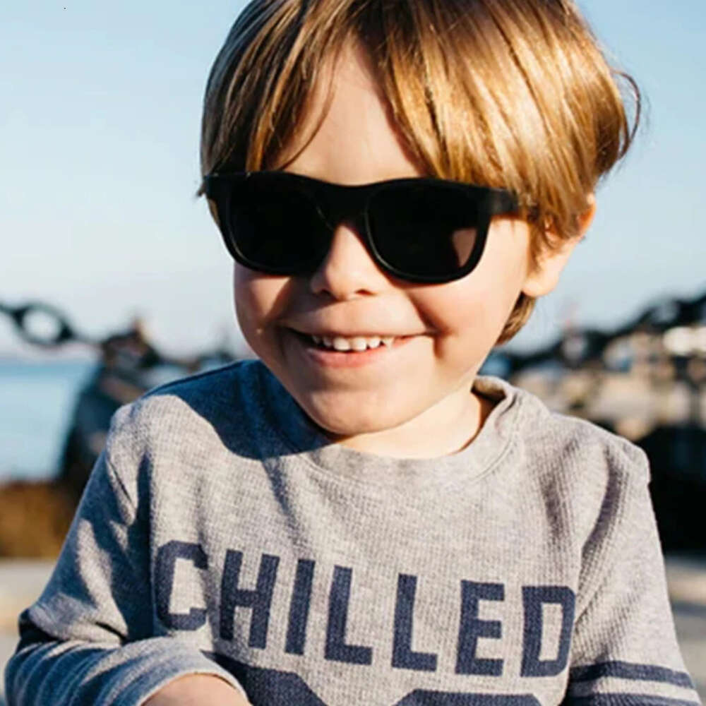 Kids Polarized Sunglasses TR90 Boys Girls Sun Silicone Safety Glasses Gift for Children Baby UV400 Eyewear Age 3-12