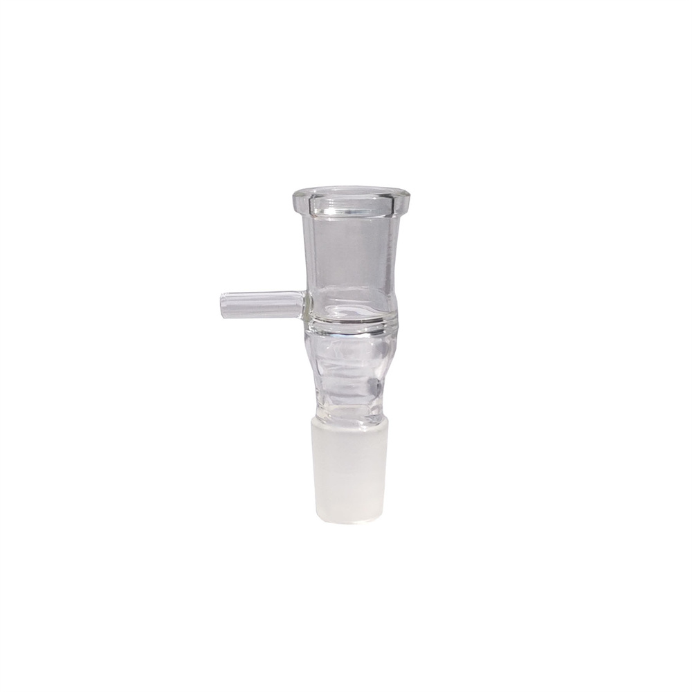 14/18mm Male To 18mm Female Tiodw Glass Bowl Attachment with Handle Include 50pcs 304 Stainless Steel Screen