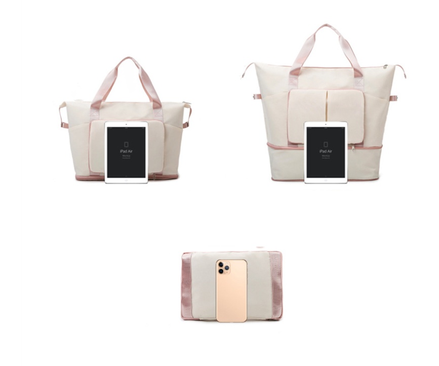 LLLM Multifunction Nylon Storage Bag Large Duffel Bags Backpack Unisex Travel Bag Waterproof Casual Beach Sports Luggage Bags 5 Colors With tags