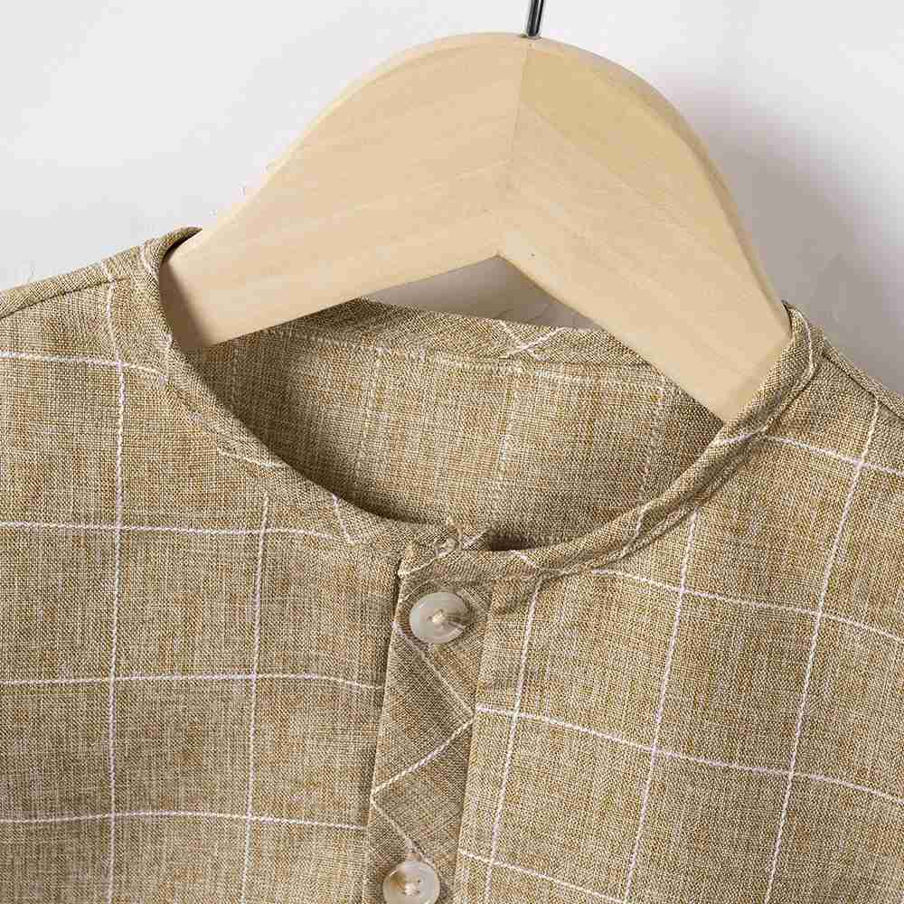 Clothing Sets Summer New Boys Short sleeved Set Flat Neck T-shirt+Elastic Waist Short sleeved 2-piece Childrens Casual Set WX