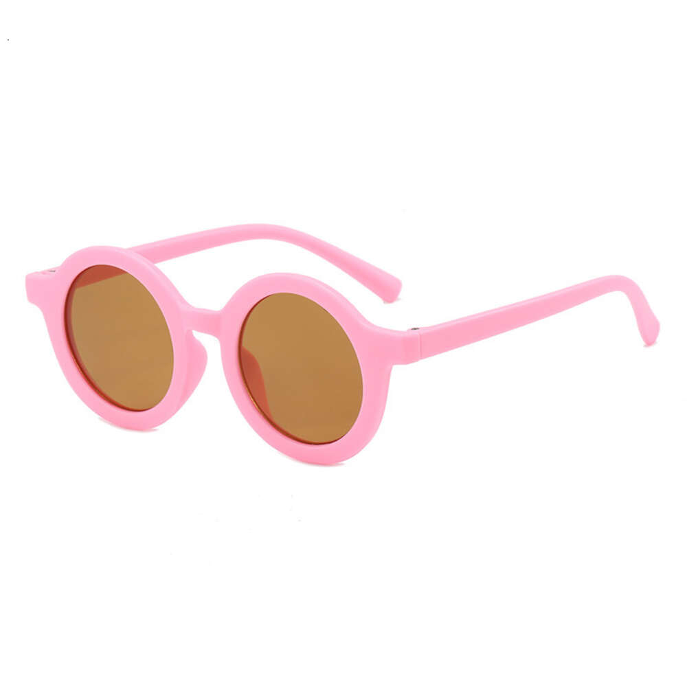 2024 Summer Cute Children's Sunglasses Matte Frame Sun Glasses kids Baby Decorative Eyeglasses Trendy Boy Eyewear Girls Fsahion