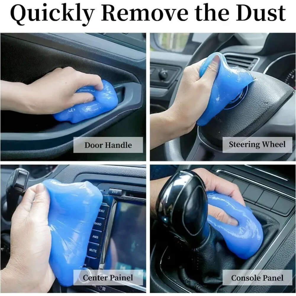 New Car Detail Tool Cleaning Gel Cars Interior Putty Cleaner Keyboard Notebook Reusable Gels Magic Clean