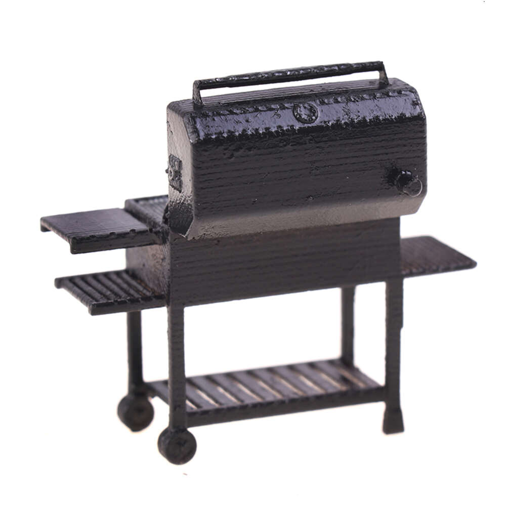 1/20 Scale Miniature Mini Furniture BBQ Grill Gadget Model Kitchen Accessories For Doll House Decor Pretend Play Toys